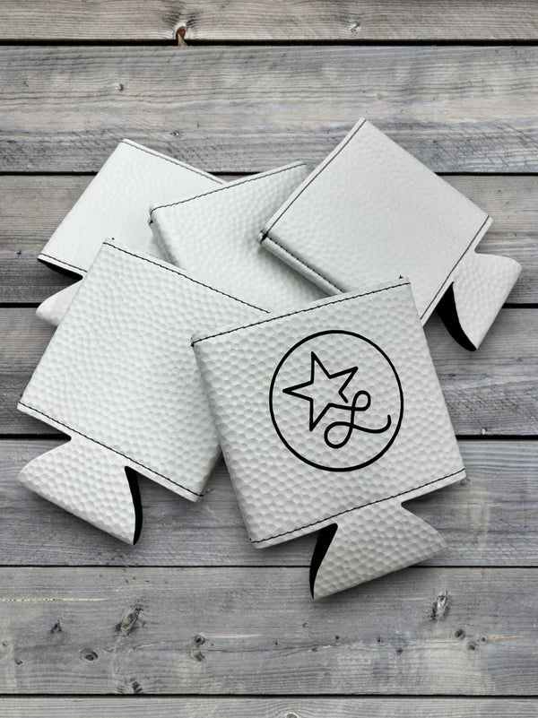 Custom Leatherette Can Coolers(Pack of 5)