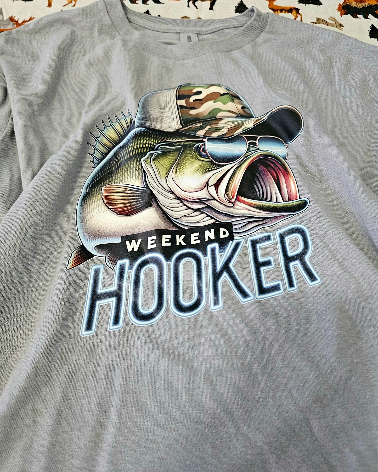 "Weekend Hooker" Tee Large