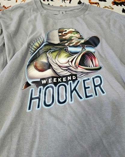 "Weekend Hooker" Tee Large