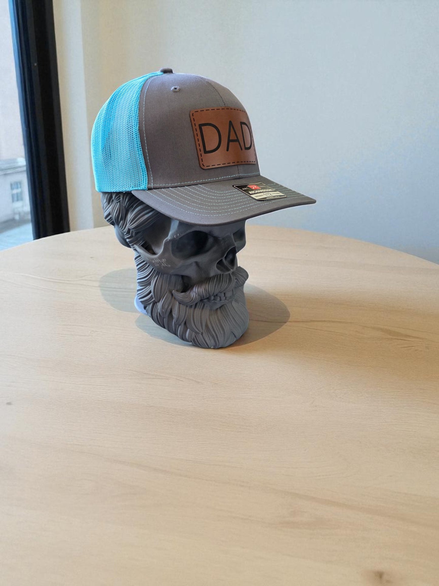 Richardson 112 Charcoal/Bright Blue-DAD