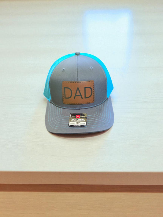 Richardson 112 Charcoal/Bright Blue-DAD