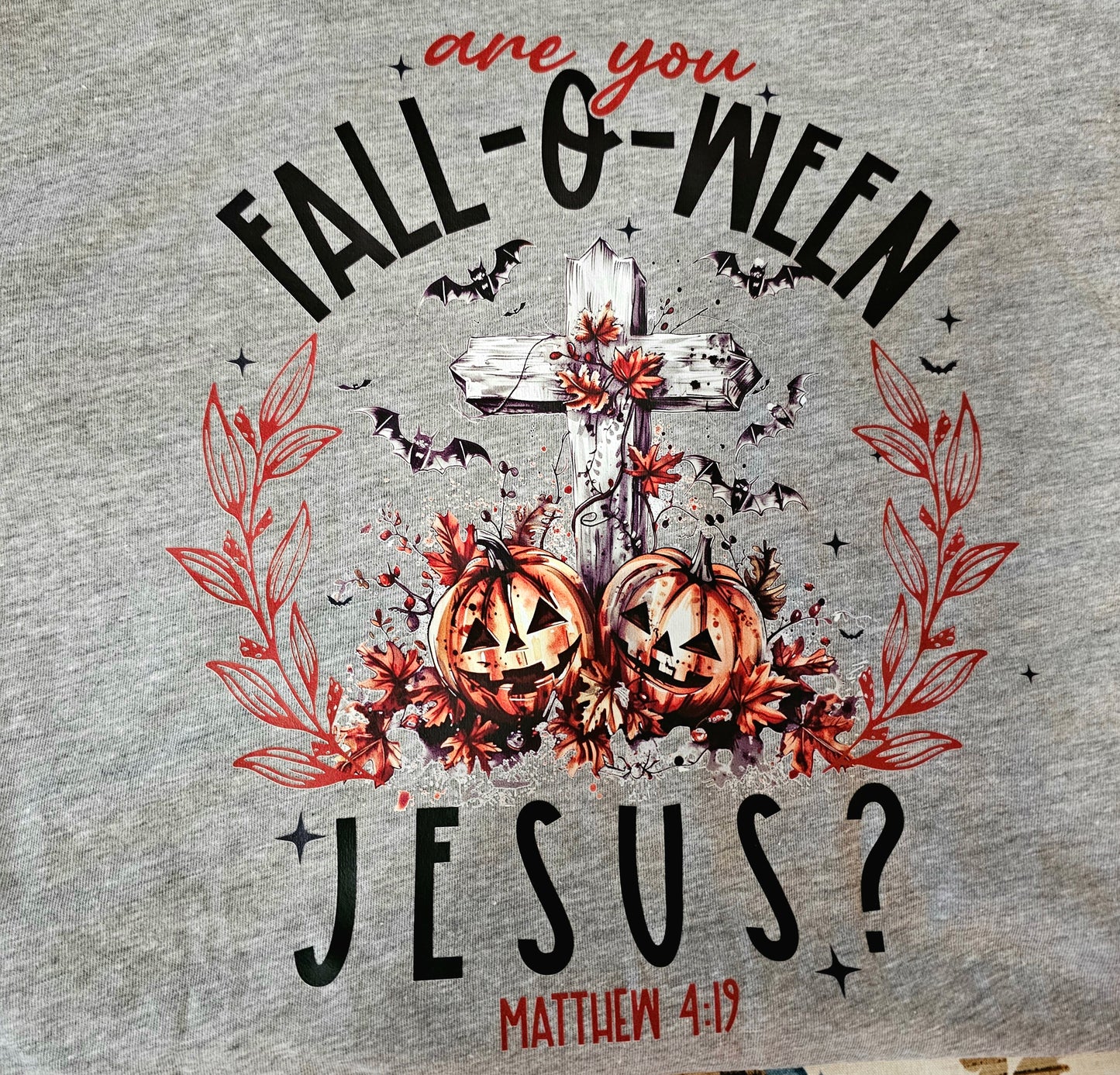 Fall-o-ween Jesus Tee Adult 2XL