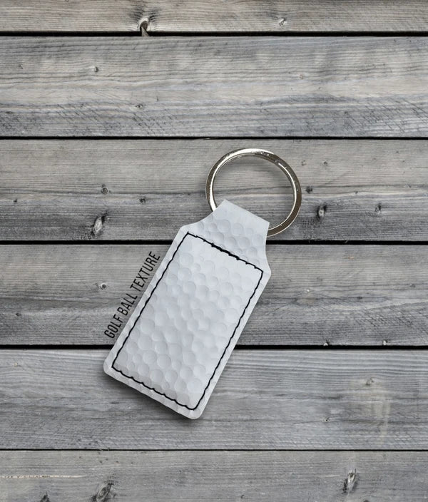 Leatherette keychains 10 pack