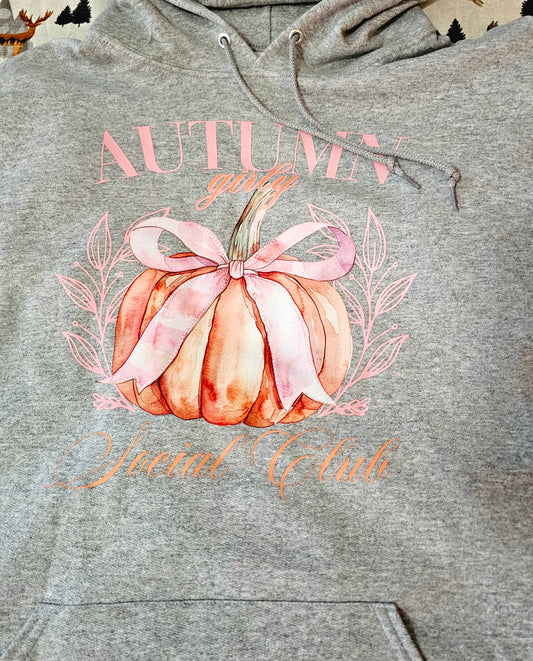 Autumn Girls Social Club Hoodie Adult XL