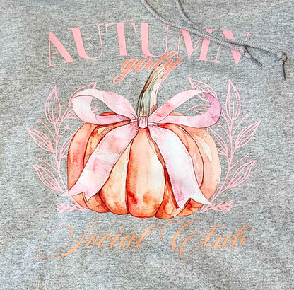 Autumn Girls Social Club Hoodie Adult XL