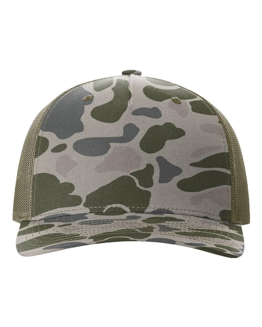 Custom Hat Builder Richardson 112 Camo Options