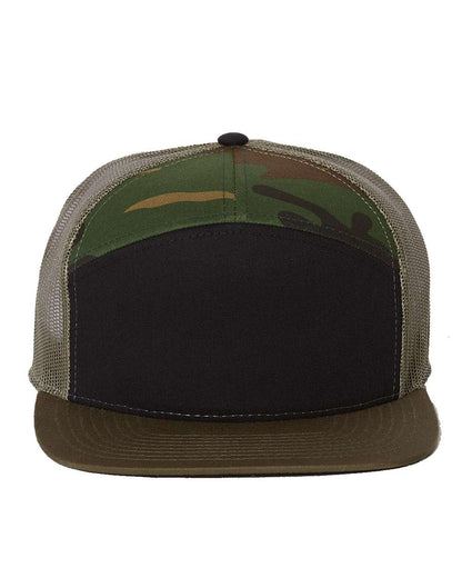 Custom Hat Builder Richardson 168 (7-panel Flatbill)