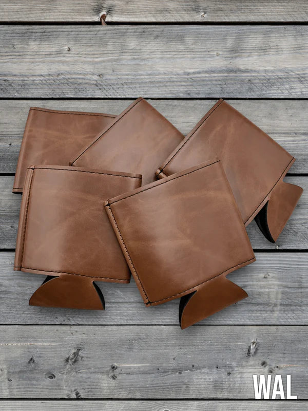 Custom Leatherette Can Coolers(Pack of 5)